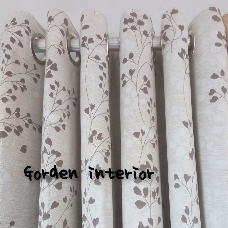 BLACKOUT CURTAINS พร้อมใบเล็ก MOTIF | เบลเซอร์นําเข้า CURTAINS