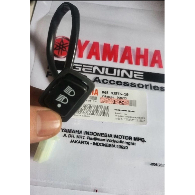 Tombol ปุ่มสวิตช์หรี่ไฟ 3 จุด Yamaha Aerox 155