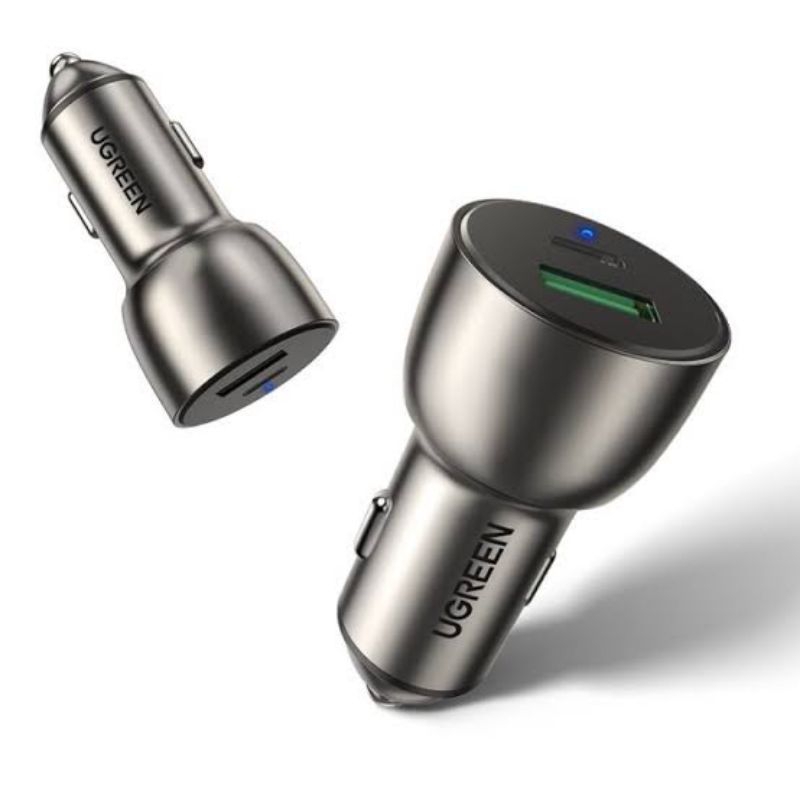 ที่ชาร์จแบตในรถ PD 52.5W Max Type C และ USB 60980 Ugreen