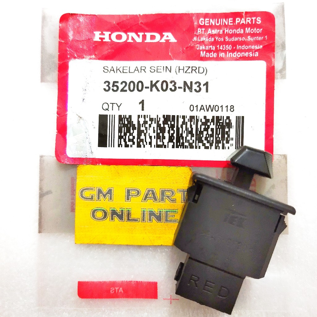 TOMBOL REVO F1 TURN BUTTON SWITCH 35200-K03-N31