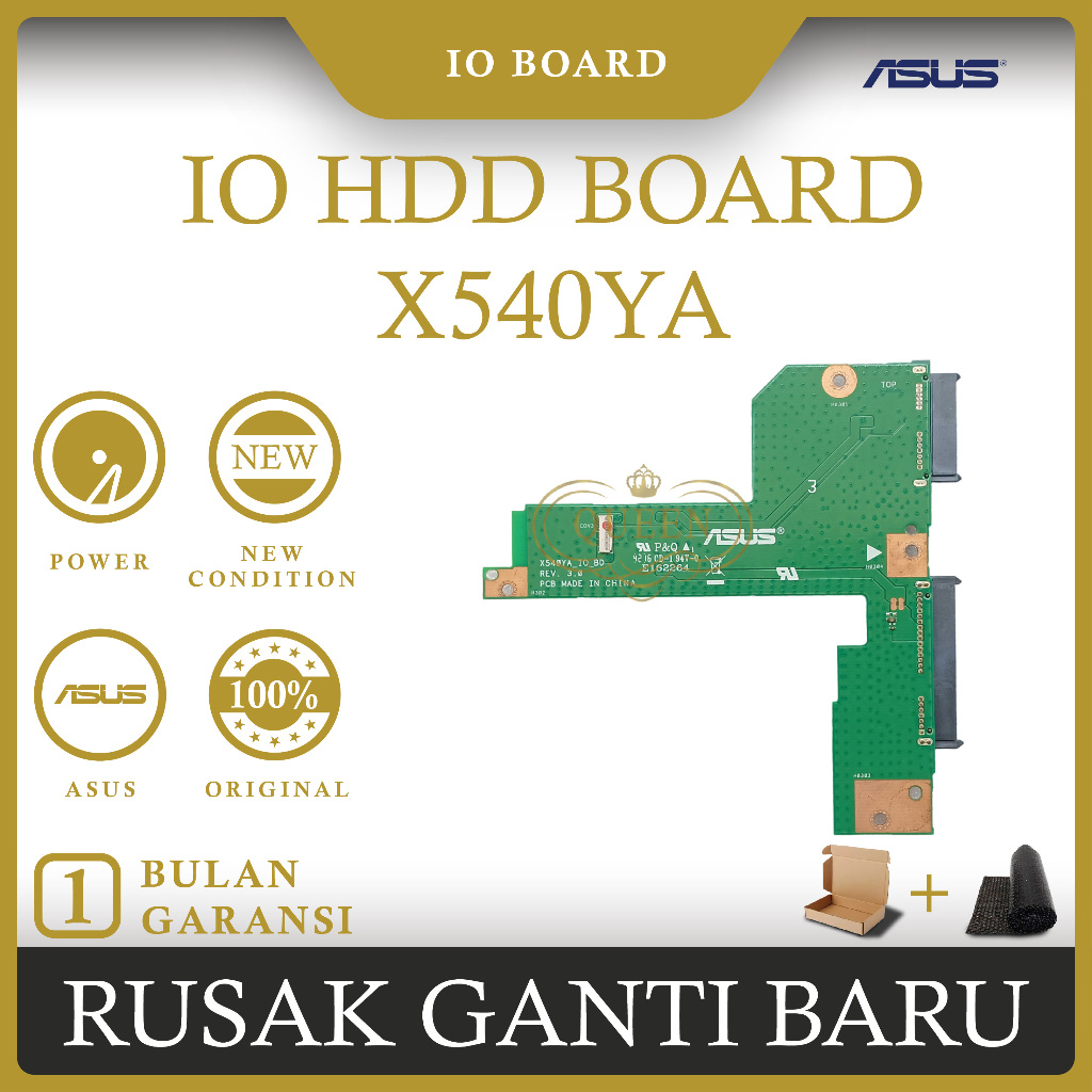 IO HDD BOARD แล็ปท็อป ASUS X540 X540YA REV 3.0 ต้นฉบับ