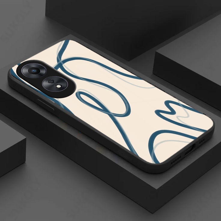 HP [KA194] Oppo A60 A18 A38 A58 A78 Reno 11F Reno 11 5G Reno 10 Glass Softcase | ปลอก Infinix Note 4