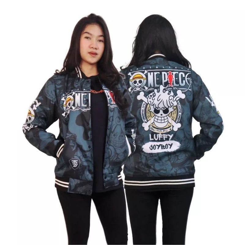 เสื้อแจ็คเก็ต ANIME FULPRINT ANIME VARSITY