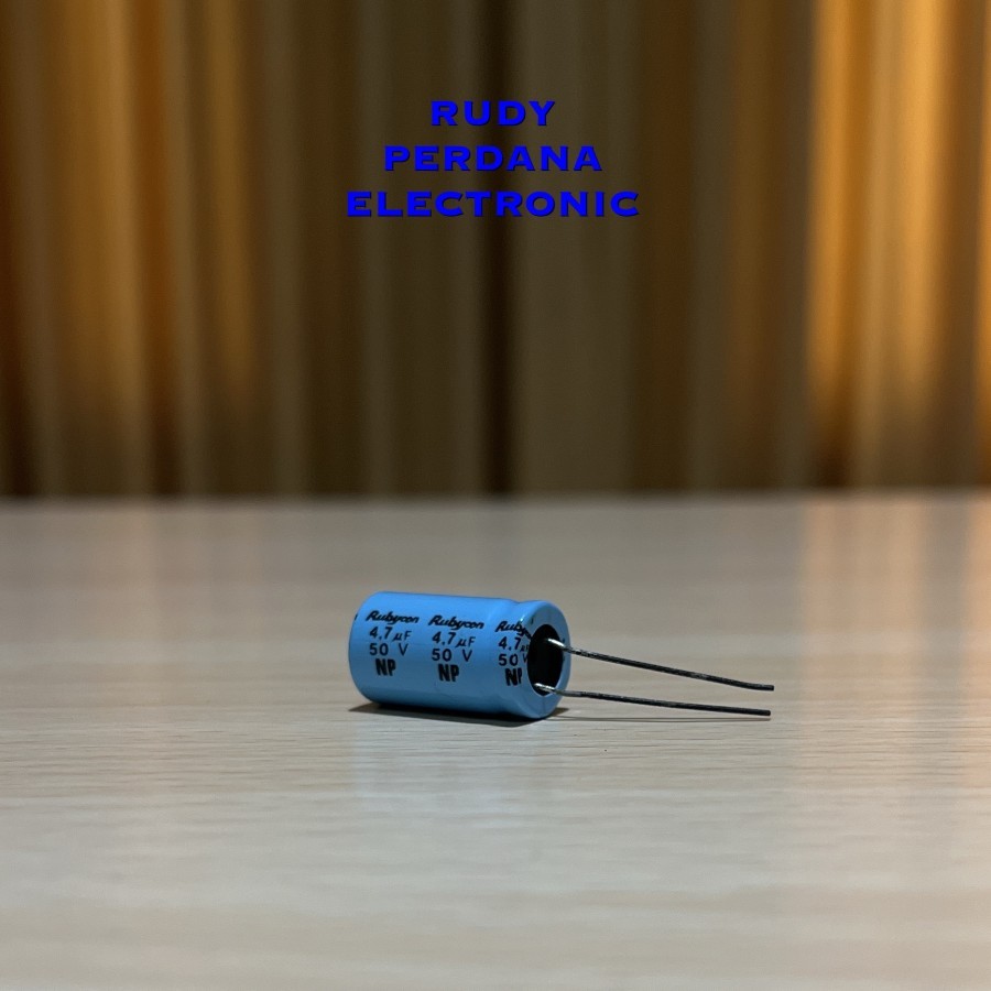 ตัวเก็บประจุ ELCO ELKO 4.7UF 50V 4.7 UF 50 VOLT NON POLAR