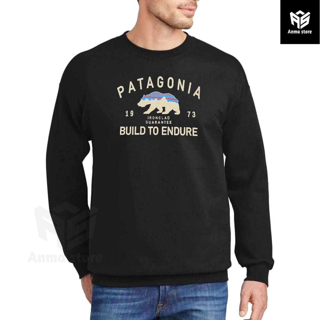 Patagonia Bear เสื้อกันหนาวมีฮู้ดภูเขาที่ทนได้ในตัว