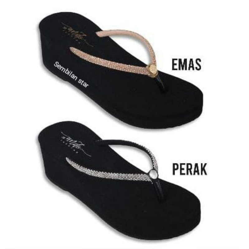 Ando Womens Wedge Sandals - Ando Joico Blink 02 jawii
