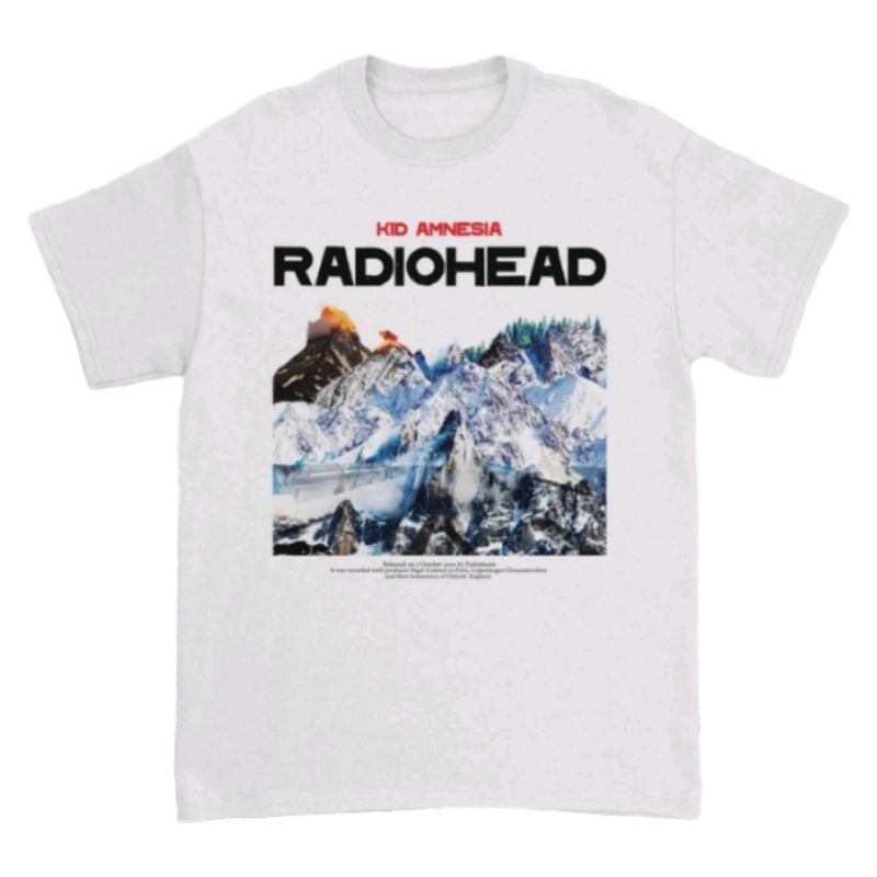 Kid Amnesiac Radiohead Band T-Shirt - เสื้อ Radiohead