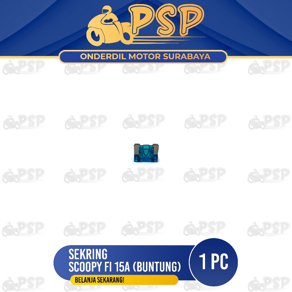 Scoopy Fi 15A ฟิวส์ (Buntung) - DX Micro Fuse Micro Fuse กล่องเล็ก Plug-in Fuse 15 A