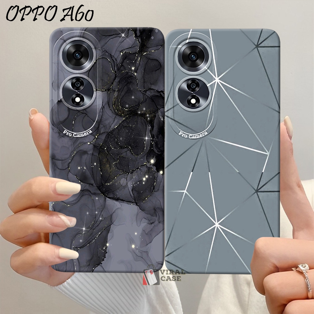 HP เคส OPPO A60 4G 2024 ล่าสุด - เคสแฟชั่น - เคส OPPO A60 4G 2024 Softcase - กล้อง Pro - OPPO A60 4G
