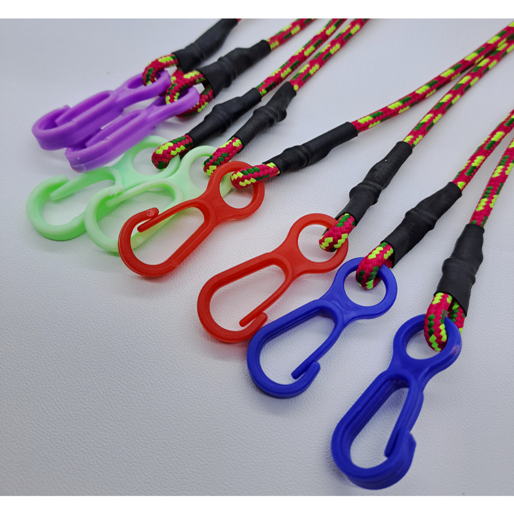สายรัดหน้ากาก Mask Hook Connector Non Elastic Mask Strap Paracord เส้นผ่านศูนย์กลาง 3 MM