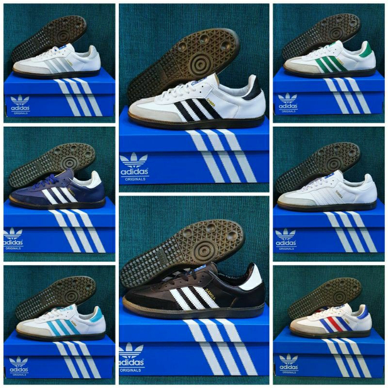 Adidas SAMBA CASUAL SHOES WITH TAG คุณภาพระดับพรีเมียม MADE IN VIETAM/ ADIDAS SAMBA BLACK WHITE /ADI