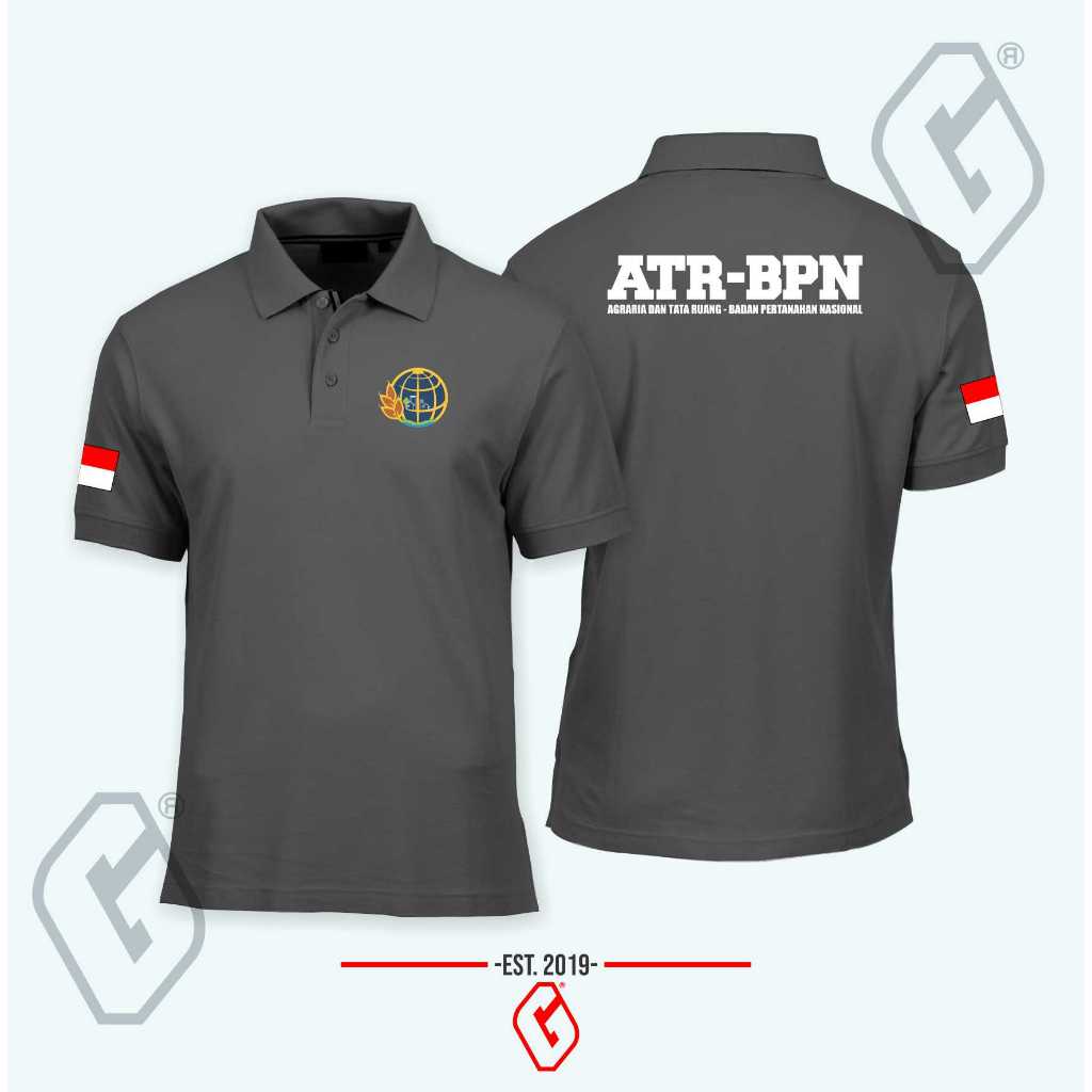 เสื้อโปโล atr bpn / เสื้อคอปก bpn agraria และระบบอวกาศ
