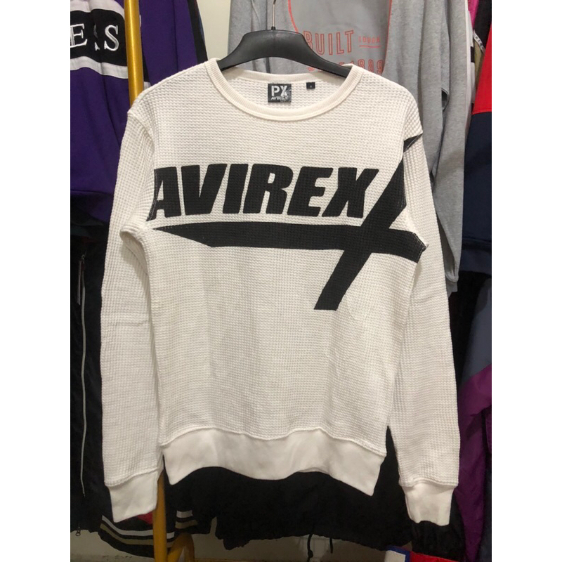 เสื้อถัก avirex aop fullprint น่ารัก