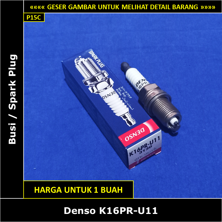 Mazda 323 Lantis หัวเทียน / 323 Familia BH 1800 cc 1995-2000 Denso K16PR-U11 หัวเทียน K16PRU11