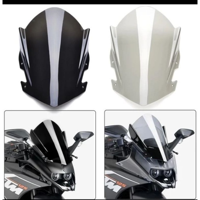 WINDSHIELD KTM RC 200,250,390, VISOR KTM RC RALLY