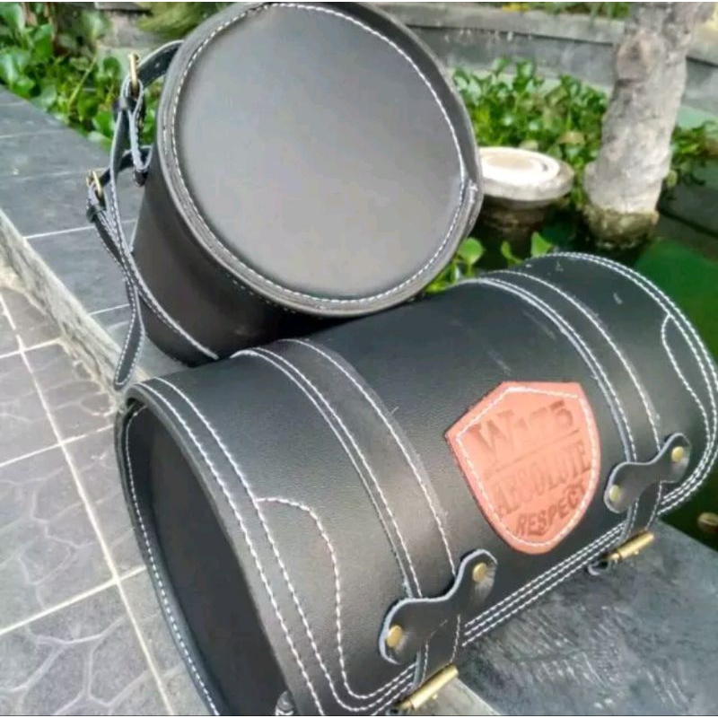 กระเป๋าหลัง w175 กระเป๋าข้าง kawasaki w175 saddle bag