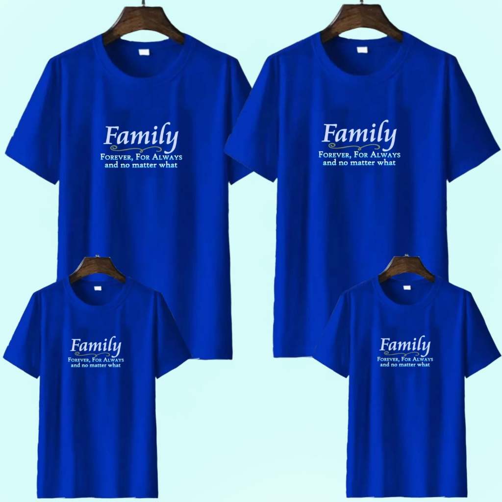 HS.CPF FAMILY เสื้อยืดคู่รัก ราคาหน่วย (1 ชิ้น) UNIISEX เสื้อยืดสําหรับผู้ชายและผู้หญิง มีไซส์ M/l/X