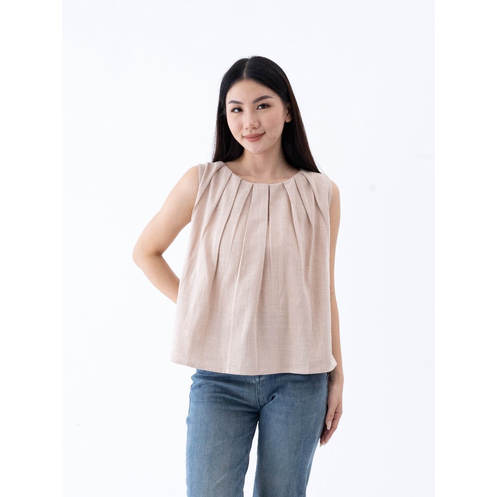 Bigjill Lauryn เสื้อท็อปสไตล์เกาหลีธรรมดาสําหรับผู้หญิง