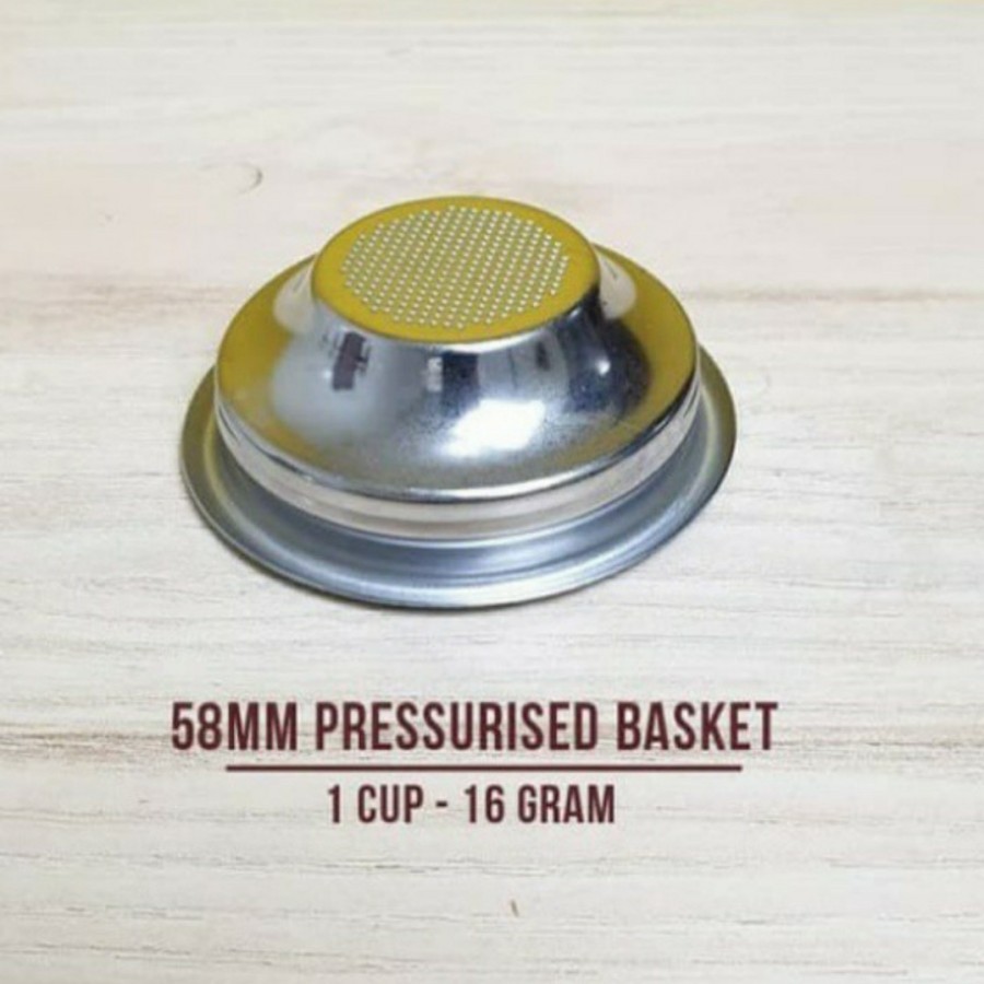 Portafilter Basket 58mm 1 Punnel Basket 58mm เดี่ยว