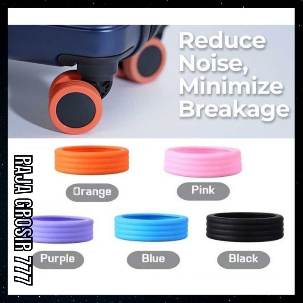 ฝาครอบยางสําหรับกระเป๋าเดินทางเดินทาง PRK 01 Anti-Abrasion