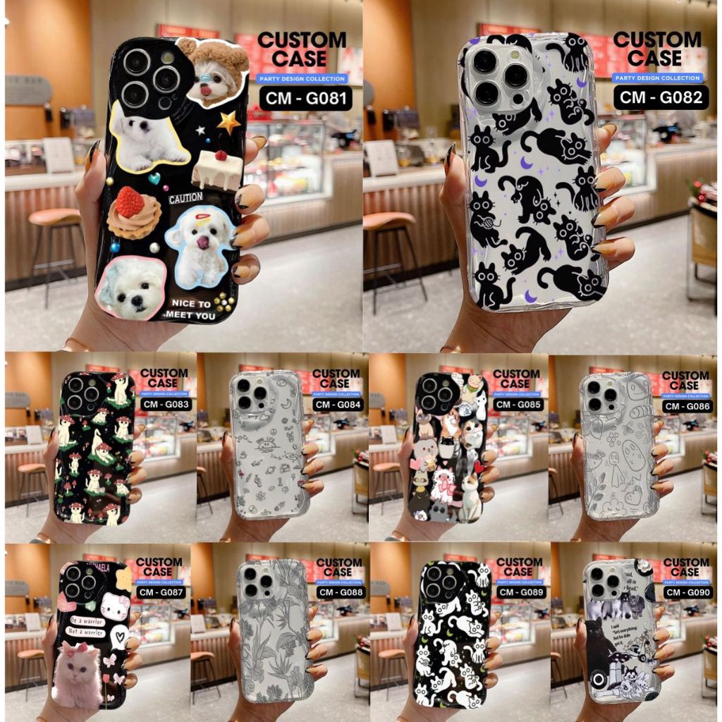 SAMSUNG M34/M54/A15/A25/A35/A55/A05/A05S/A04/A04E CASE MOTIF CODE CM G081-G090 ACC VENUS