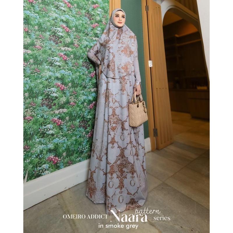 Naara Pattern Series ชุดฮิญาบ Original By Omeiro (READY TO SEND)