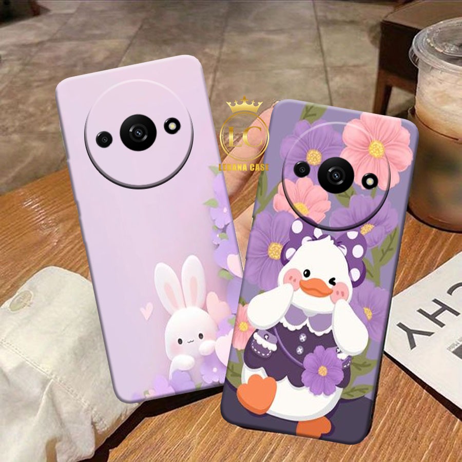 Softcase Redmi A3 2024 CUTE Wallpaper Motif - Cool Case - Mens Case - Silicone Case - เคสใหม่ล่าสุด 