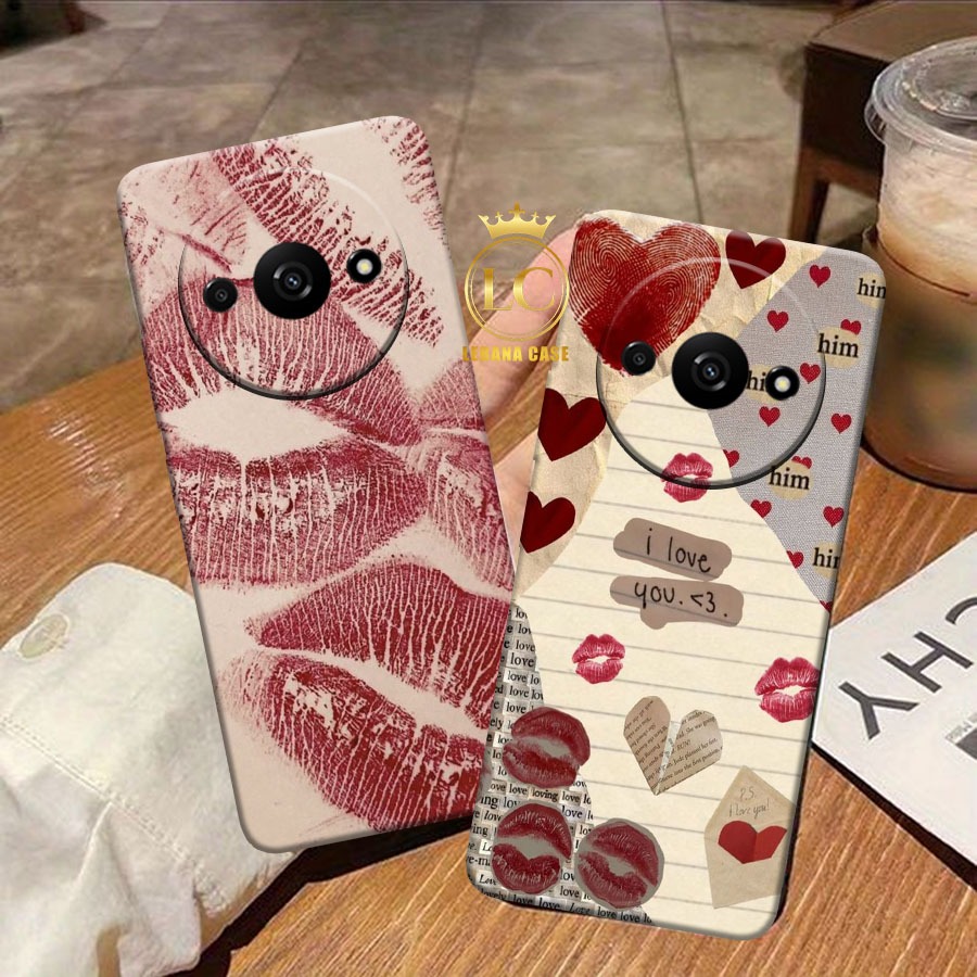 Softcase Redmi A3 2024 KISS Wallpaper Motif - Cool Case - เคสผู้ชาย - เคสซิลิโคน - เคสอินเทรนด์ - เค