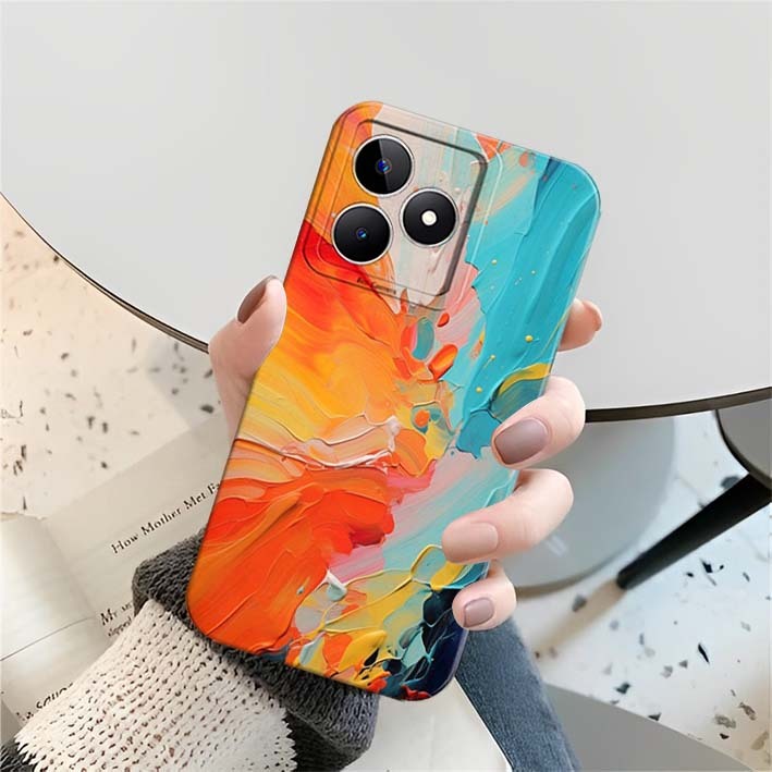 HP ล่าสุด REALME C63/C61 เคสโทรศัพท์ Softcase REALME C63/C61 เคสแฟชั่น เคสน่ารัก เคสล่าสุด เคสทุกประ