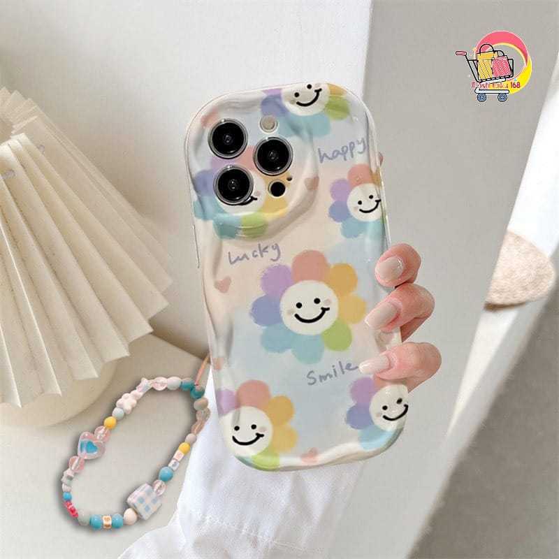 GL032 Premium Case Melting ดอกไม้สร้อยข้อมือ Softcase/ปลอก Hp สําหรับ SAMSUNG A36 A21S A26 A17 A56 A