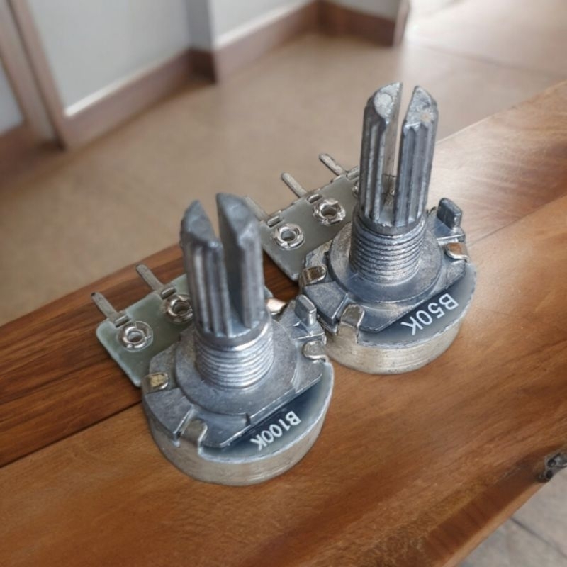 POTENSIO MONO MAX 50K 100K PCB FIBER