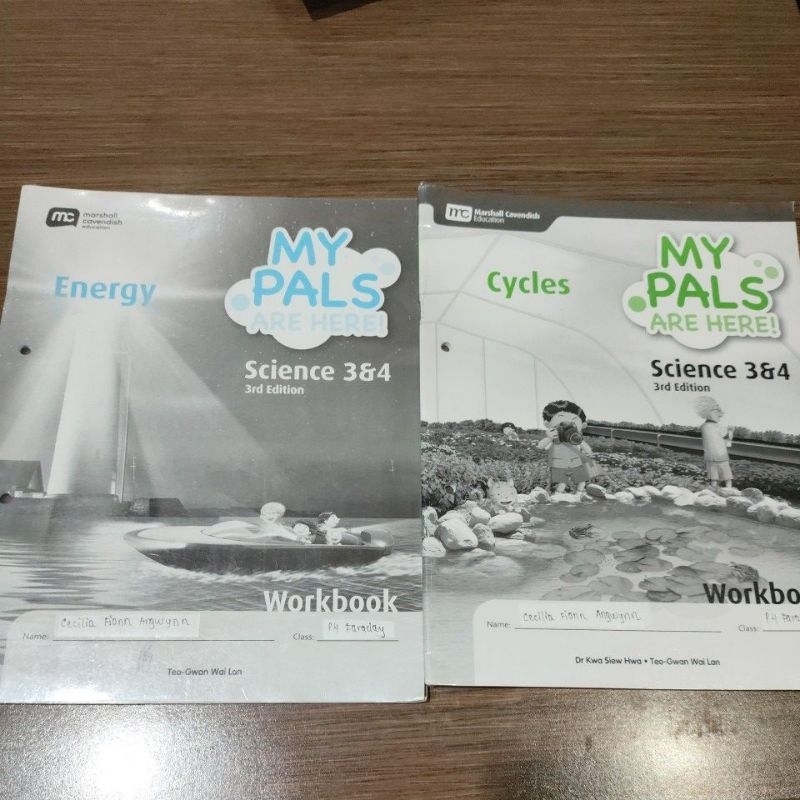 My Pals Are Here Science 3&4 ฉบับ 3