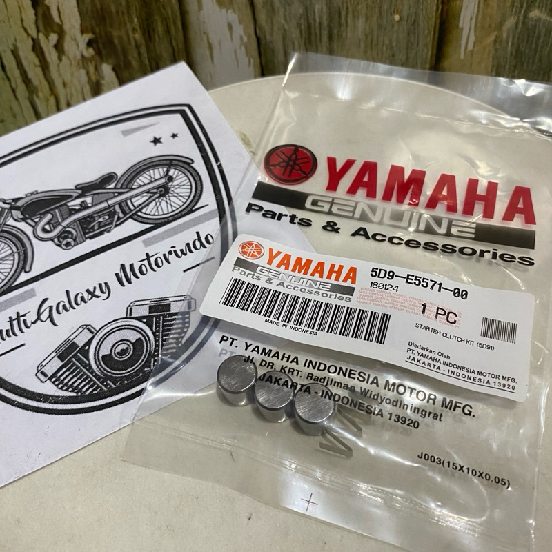 PELOR STATER - Pin Dowel Assy YAMAHA VEGA ZR - MIO J - MIO M3 (5D9-E5571-00)