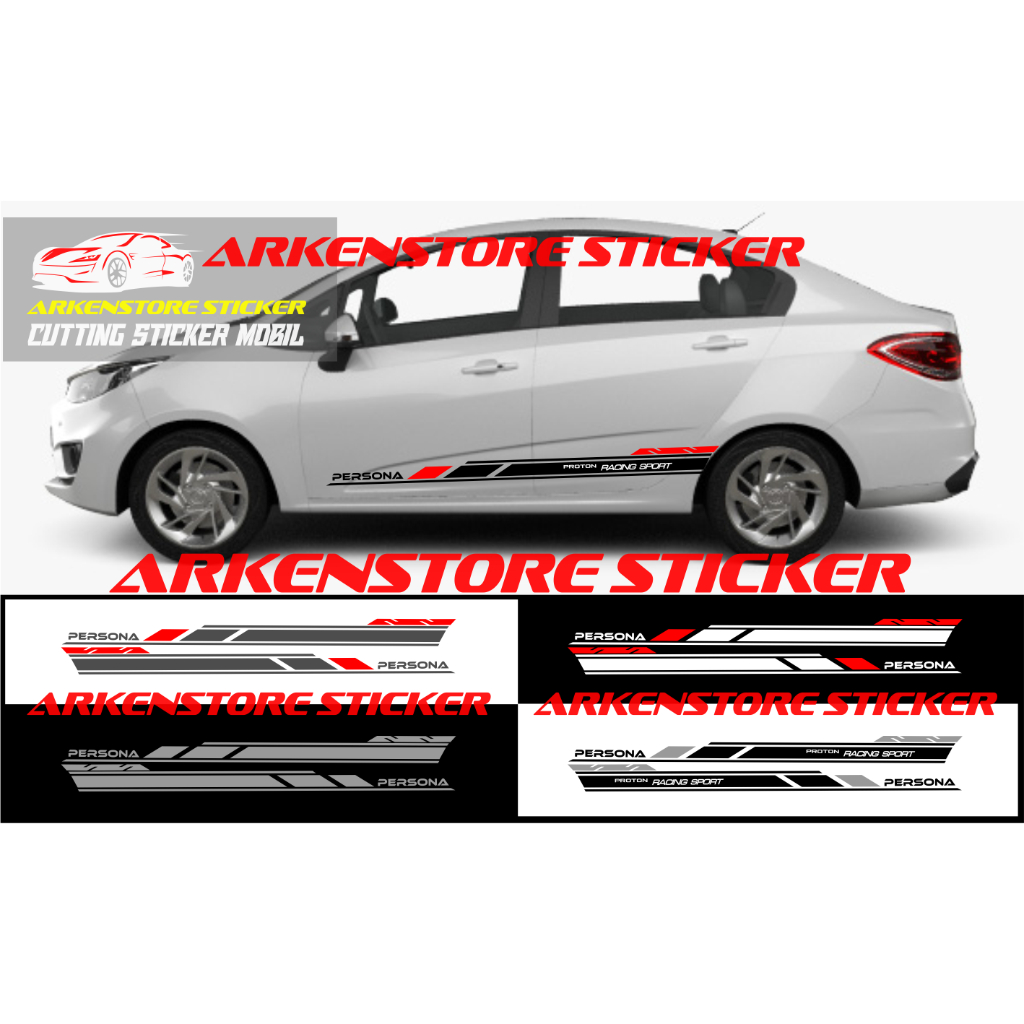 สติ๊กเกอร์ Proton Persona, สติ๊กเกอร์ติดรถ Persona, สติ๊กเกอร์รายการ Persona