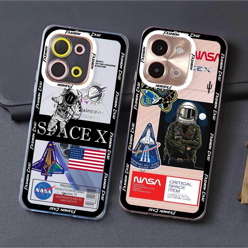 Vivo Y28 4G Clear Softcase - เคส Vivo Y28 5G - Softcase Clear Case Fashion Case [HH-169]