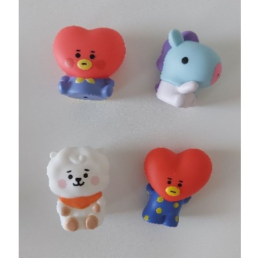 Bt21 Figures Official Bandai Japan Tata, RJ Mang (READY INA)