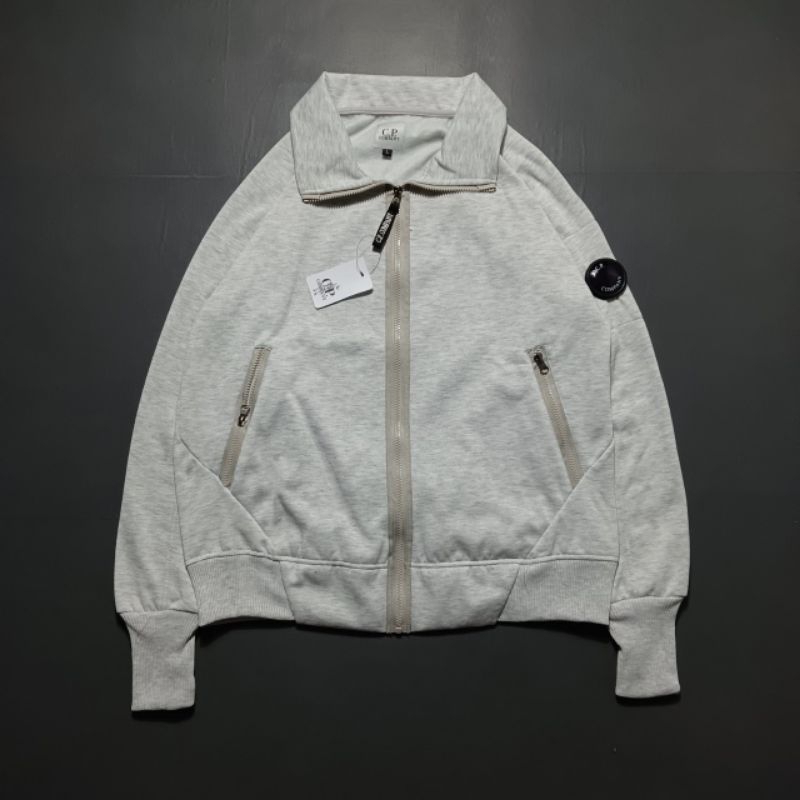 Tracktop CP COMPANY ZIPPER SWETER แท็กและฉลากเต็ม