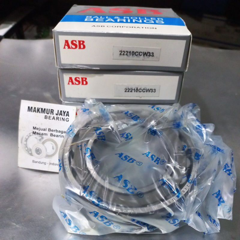 แบริ่งลูกกลิ้ง SPHERICAL 22210 CCW33/22210 E ASB