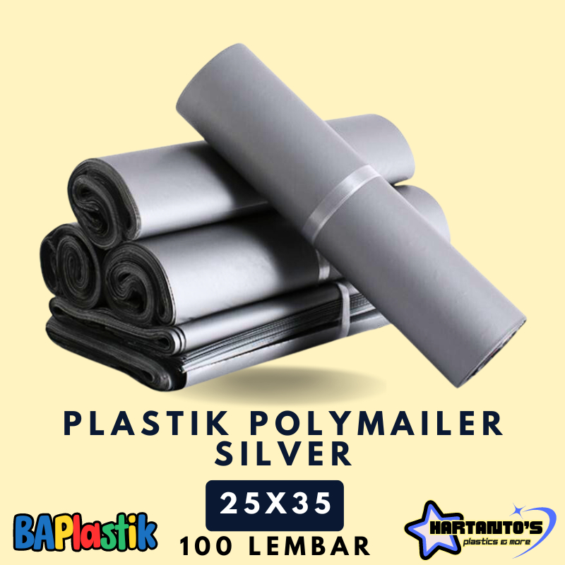 Polymailer 25x35 Silver ULTRA Plastic Online Shop Mailer