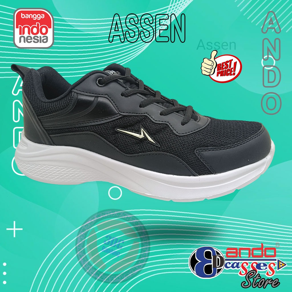 Ando ASSEN - รองเท้าผ้าใบลําลองผู้ชาย Ando ดั้งเดิม