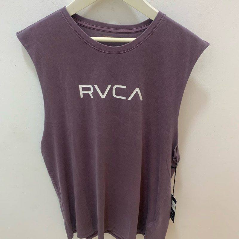 Original Rvca Mens Muscle Big Rvca Washed Crw New