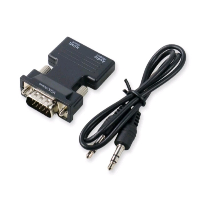 ตัวแปลงตัวแปลงอะแดปเตอร์ hdmi ตัวเมียเป็น VGA ตัวผู้ hdmi
