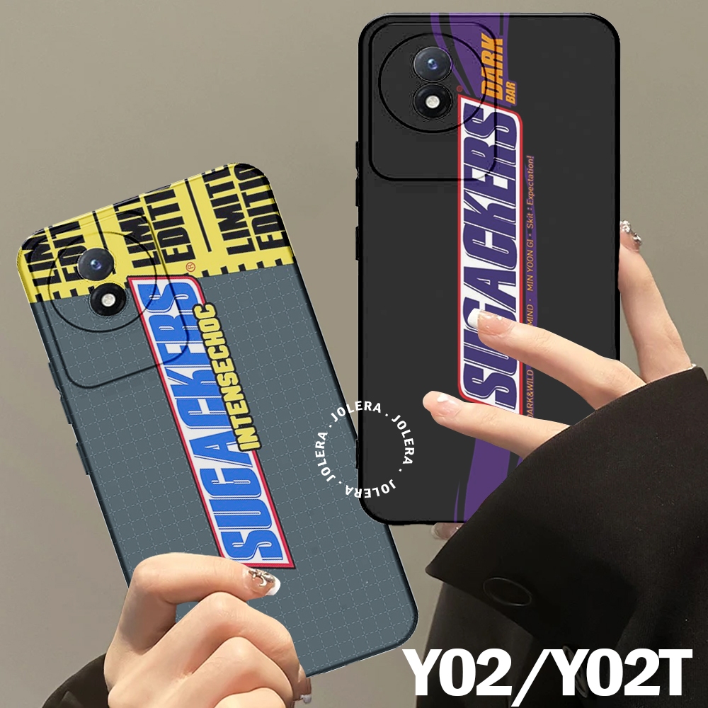 JOLERA สําหรับ VIVO Y02/Y02T ใหม่ล่าสุด SOFTCASE HANDPHONE LATEST FASHION DK69