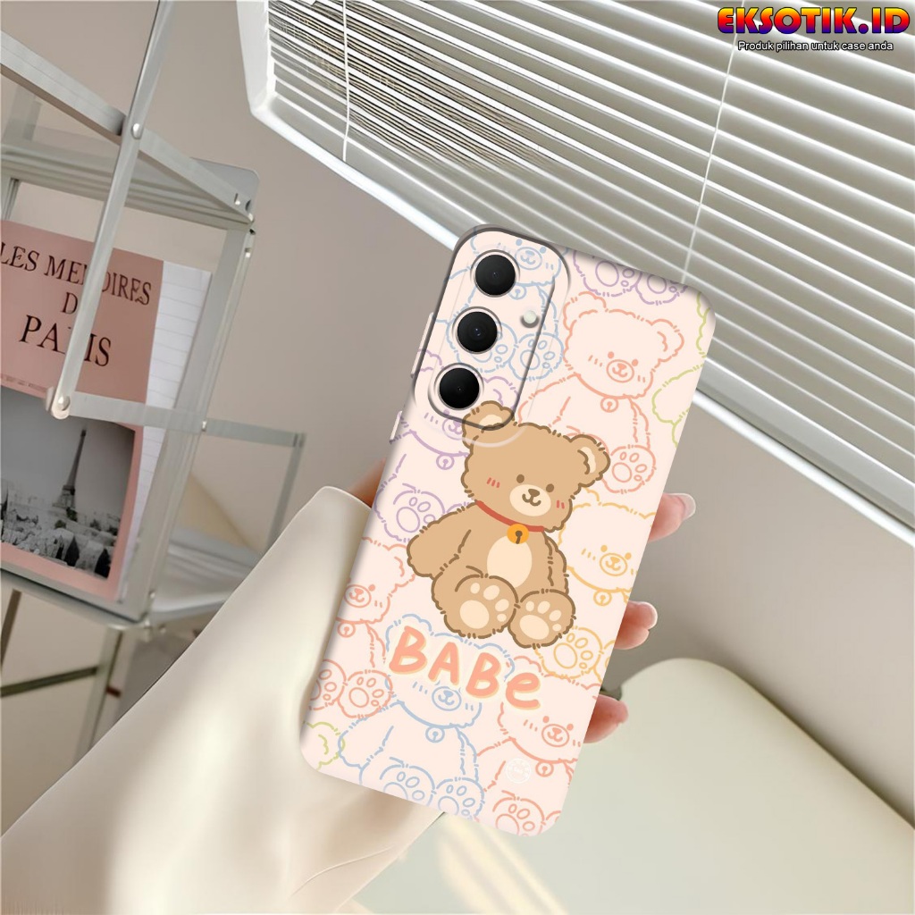 เคส Samsung A35 - เคส Samsung A35 - เคสแฟชั่นล่าสุด - Samsung A35 Silicone - Cool and Cute Motifs - 