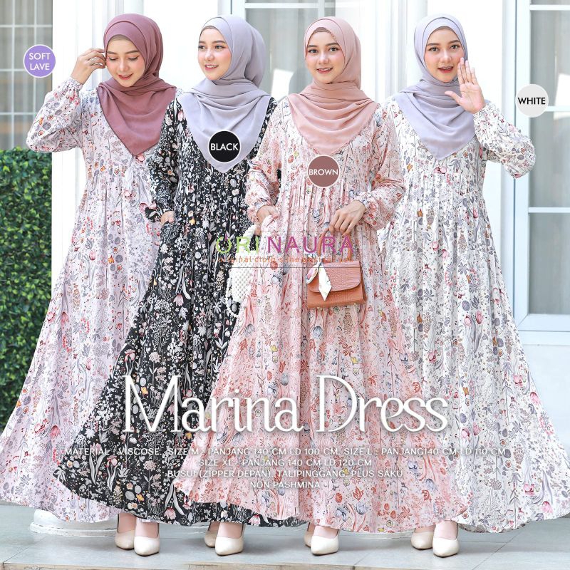 Gamis Marina Dress Original Orinaura