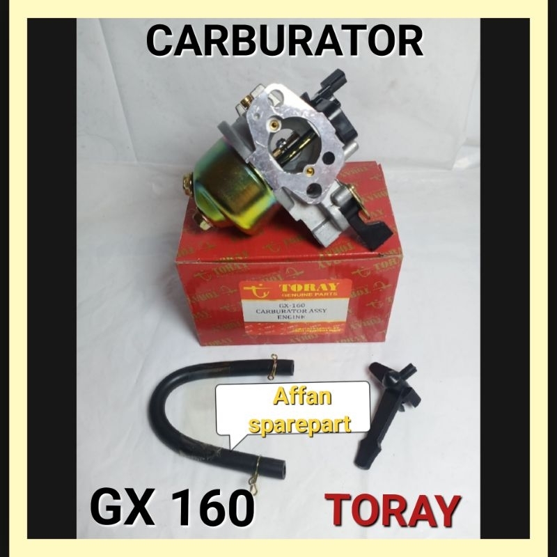 HONDA GX 160 / GX 200 CARBURETOR ORIGINAL TORAY