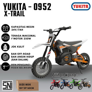 Motor Aki anak model Trail tril Yukita 0952 ET 2282 2286 ces cas an sepeda Cross trel