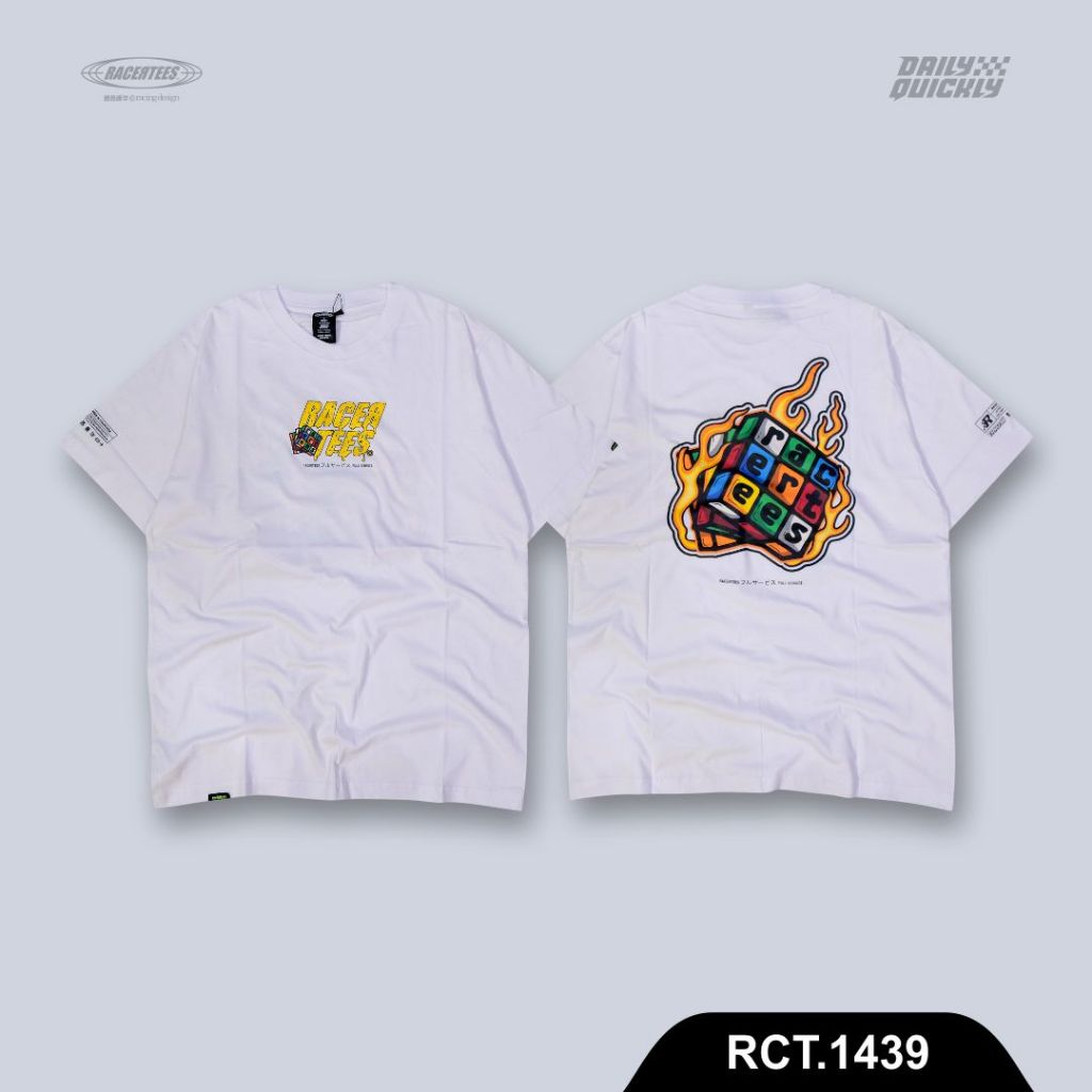 [HOT] เสื้อยืด RACERTEES Dice Fire - RCT.1439