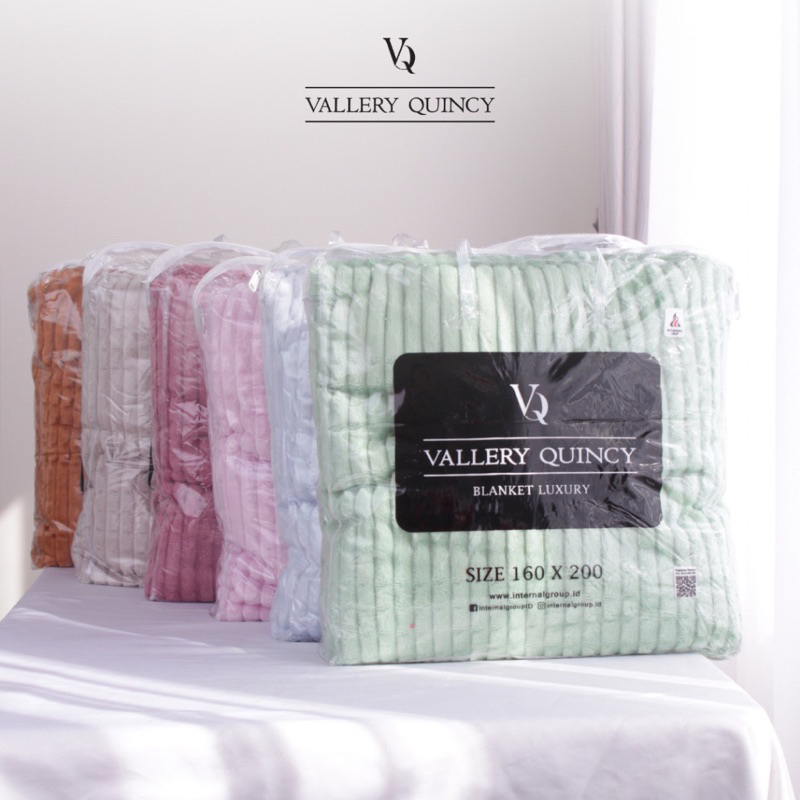 VALLERY QUINCY - ผ้าห่มธรรมดา ขนาด 160x200 vallery quincy