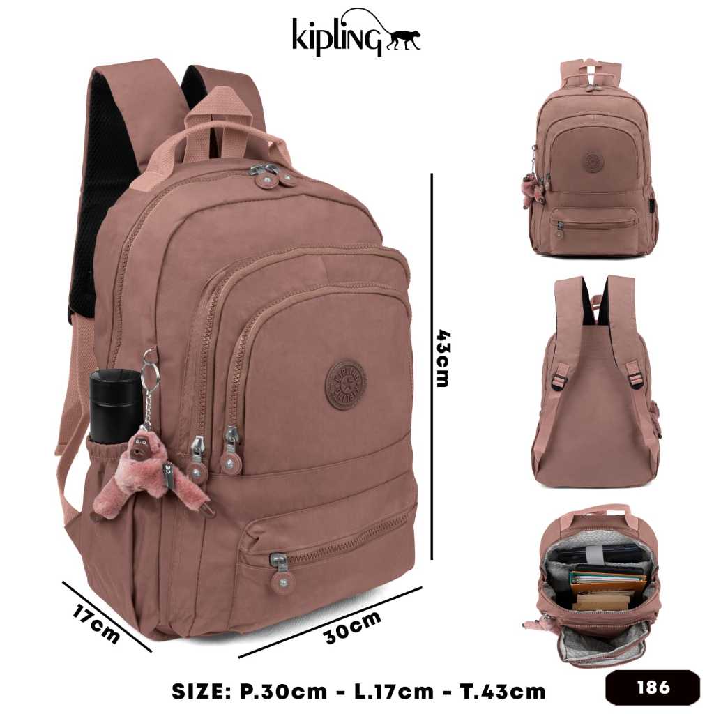 Kipling Backpack 186 Large+T4 Laptop 14 นิ้ว